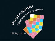 Sliding puzzle. Pyatnashki. Get the pattern