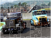 Play Racing Trucks Jigsaw Game on FOG.COM