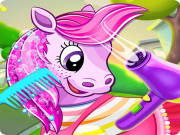 Play pet pony salon Game on FOG.COM