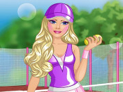 Play Barbie Tennis Dress Game on FOG.COM