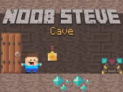 Play Noob Steve Cave Game on FOG.COM