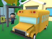 Play School Bus Simulator Kid Cannon Game on FOG.COM