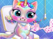 Play Twinkle My Unicorn Cat Princess Caring Game on FOG.COM
