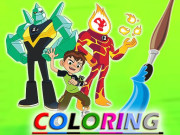Play Ben 10 Coloring Game on FOG.COM