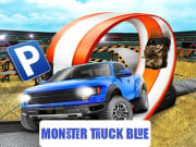 Play Monster-Truck-Parking Free 3D Blue Game on FOG.COM