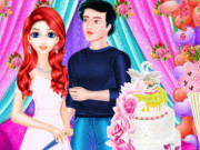 Play Mermaid Girl Wedding Cooking Cake  Game on FOG.COM