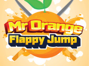 Play Mr. Orange Flappy Jump Game on FOG.COM