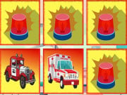 Play Emergency Trucks Memory Game on FOG.COM
