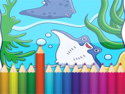 Play Cute Fish Coloring Book App Game on FOG.COM
