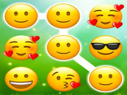 Play Fun Emoji Puzzle Memory Matching Game Game on FOG.COM