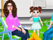 Play Baby-Taylor-Family-Camping-Game Game on FOG.COM