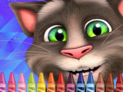 Play 4GameGround - Talking Tom Coloring Game on FOG.COM