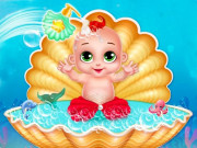 Play Mermaid Baby Care Game on FOG.COM