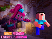 Play Noob Mommy Escape Parkour Game on FOG.COM