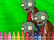 Play 4GameGround - Zombie Coloring Game on FOG.COM