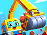 Play Little Panda Truck Team - Build The City Game on FOG.COM