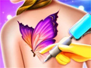 Play Funny-Tattoo-Shop-Game Game on FOG.COM