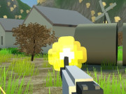 Play Pixel Village Battle 3D.IO Game on FOG.COM