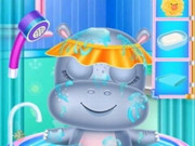 Play Hippo Baby Care Game on FOG.COM