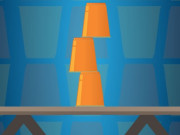 Play Cups Tower Builder Game on FOG.COM