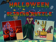Play Halloween Sliding Puzzle Game on FOG.COM