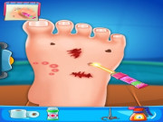 Play Funny Foot Doctor Game on FOG.COM