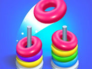 Play Color Hoop Stack Game on FOG.COM