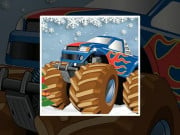 Play Winter Monster Truck Puzzles Game on FOG.COM