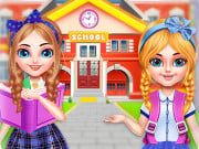 Play Twins sisters back to school Game on FOG.COM