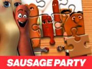 Play Sausage Party Jigsaw Puzzle Game on FOG.COM