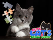 Play CUTE CATS JIGSAW PUZZLE Game on FOG.COM