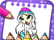 Play Easy Bratz Coloring Game on FOG.COM
