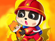 Play Little Panda Fireman Game on FOG.COM