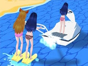 Play Girl Surfer 3d Game on FOG.COM