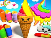 Play Coloring Book: Ice Cream Game on FOG.COM