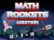 Play Math Rockets Addition Game on FOG.COM