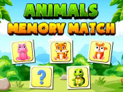 Play Animals Memory Match Game on FOG.COM