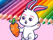 Play Coloring Book: Rabbit Pull Up Carrot Game on FOG.COM