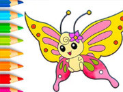 Play Coloring Book: Butterfly Game on FOG.COM