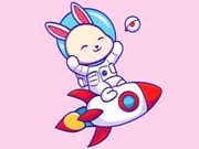 Play Coloring Book: Rabbit Astronaut Game on FOG.COM