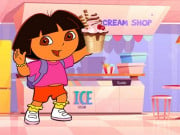 Play Ice Cream Maker With Dora Game on FOG.COM
