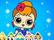 Play Coloring Book: Doll Game on FOG.COM