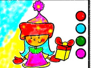 Play Easy Coloring SantaClaus Game on FOG.COM