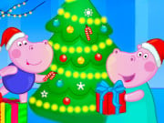 Play Hippo Christmas Calendar Game on FOG.COM