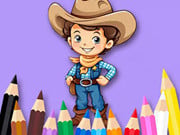 Play Coloring Book: Cowboy Game on FOG.COM