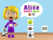 Play World of Alice   Sports Cards Game on FOG.COM